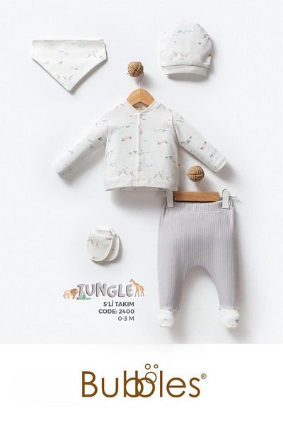 Bubbless Set of 5 Baby Sets