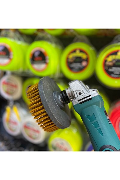 gençdemirhırdavat Polisaj ve sprel uyumlu halı yıkama fırçası somonlu