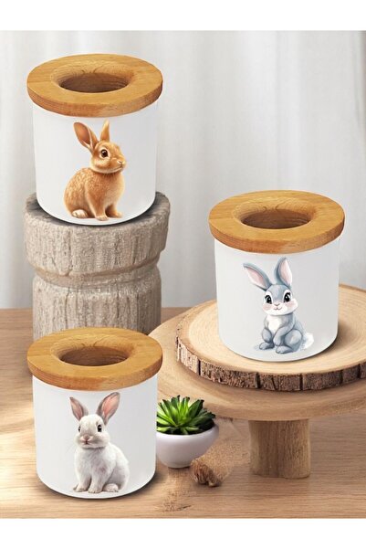 lili hediyelik Suport pentru stilou din ceramică pentru birou, cu capac din l...