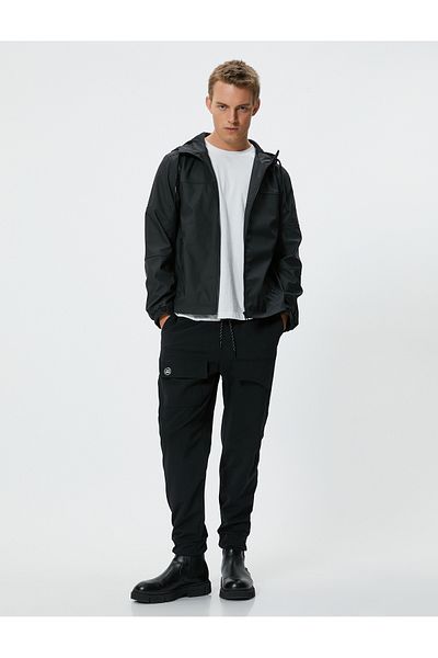 Koton black Slim Fit Jacket