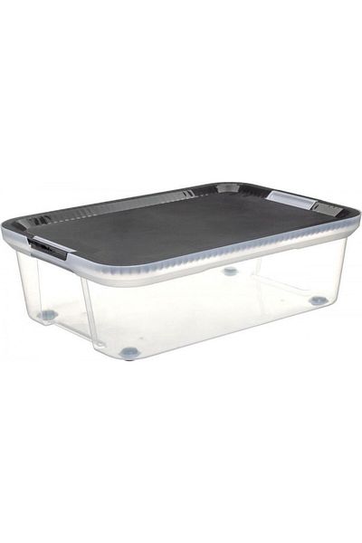 5 five simply smart Ultimate Low storage box, plastic, 72 liters, 79x54.6x25.4 cm