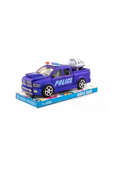 rexa Police Pickup Truck/ With Tank Car toy for Kids