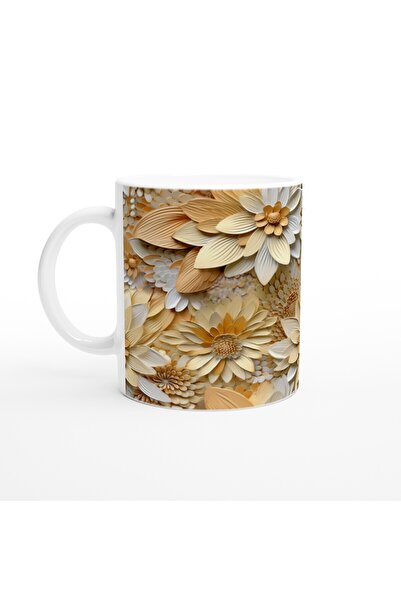 MESCHAIN كوب ديزي ملون عسلي