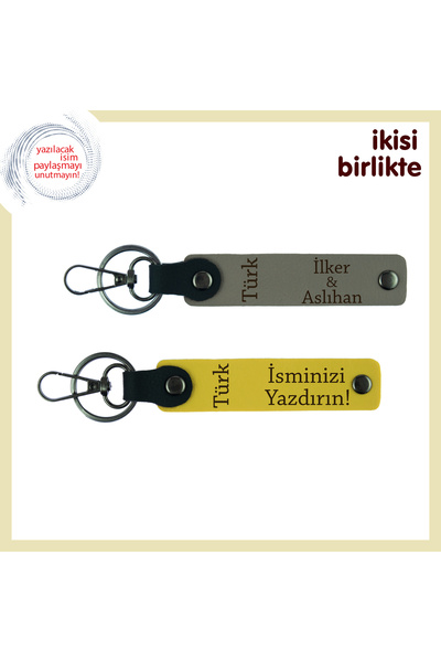 Asortishey Gift, Ash Gray-Yellow, Thank You for Your Friendship – Turkish Wri...