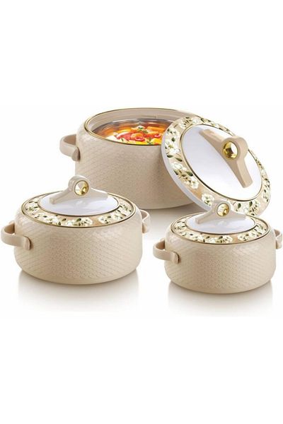 IN Nyasa Medium 3-Piece Container Set 1500/2500/3500ml