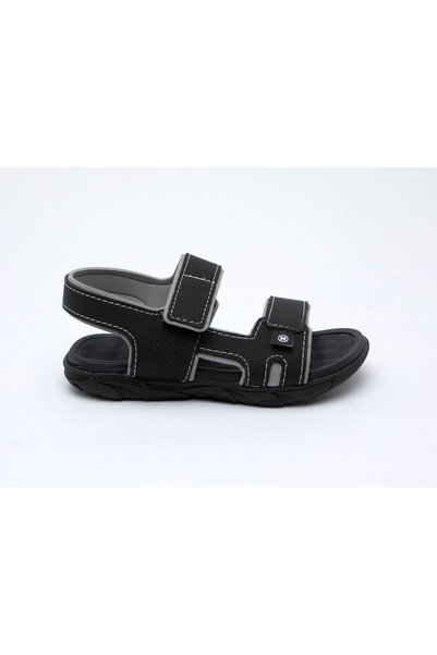 MOLEKINHO Infant Boys Sandals With Back Strap Black | Made In Brazil