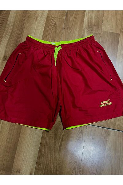 TCR Men's Mesh Swim Shorts with Pockets - Comfortable Fit -
