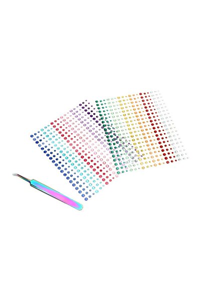 SENSİ Sensi Playtime Multicolored Face Stickers