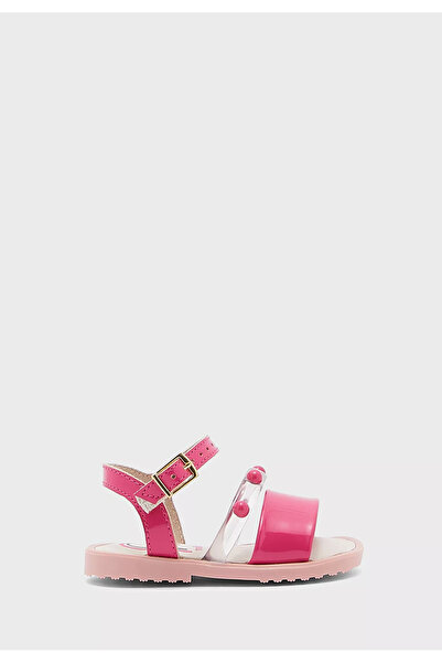 Molekinha Infant Girls Sandals With Back Strap Pink | Made In Brazil