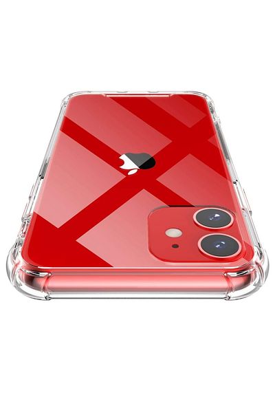 SKYDDAR INNOVATION Case for iPhone 12 mini, Shockproof Clear from Silicone Slim, Transparent, sticker set