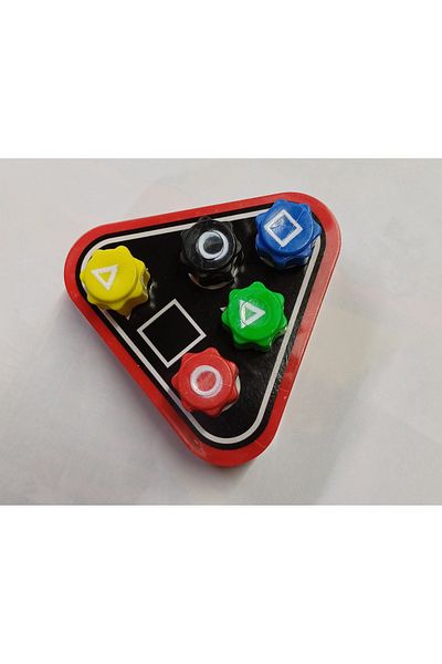 MATMEL 5 stone game set five stone gonggi toy squid game colorful stone