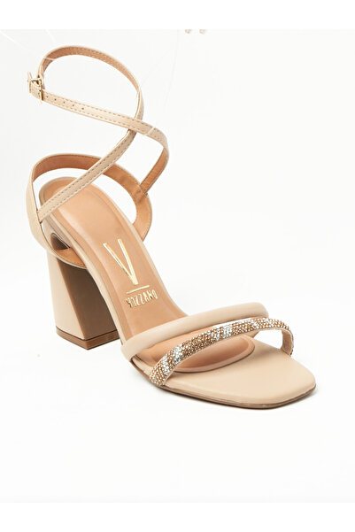 VİZZANO Vizzano Ladies Party Sandals Beige | Made In Brazil