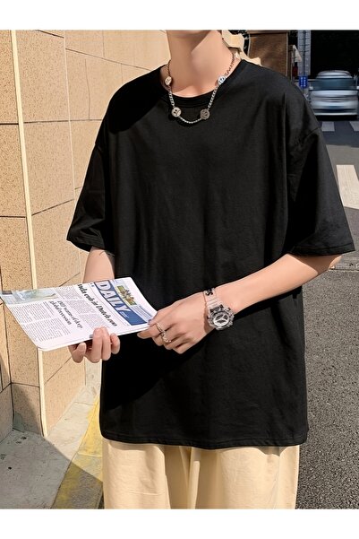 Lider Leather Tricou Basic Unisex – Croială Standard, Material Bumbac-Poliest...