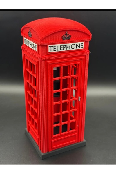 Genel Markalar İkonik İngiliz Telefon Kulübesi 21 cm