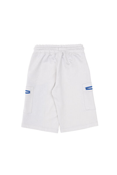 U.S. Polo Assn. Erkek Çocuk Açık Gri Örme Şort 50300155-VR001