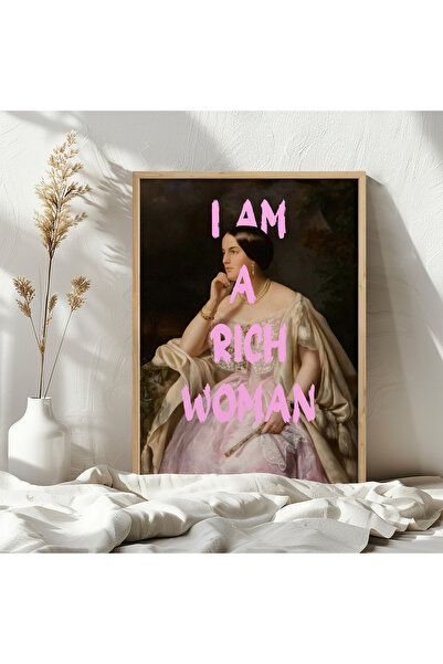 HOMEPACK Single Wooden Framed Painting One Piece Poster Painting Tk/Exclusive009