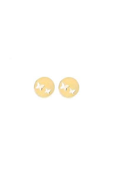 MOHI Fine Jewellery 14k yellow gold earrings