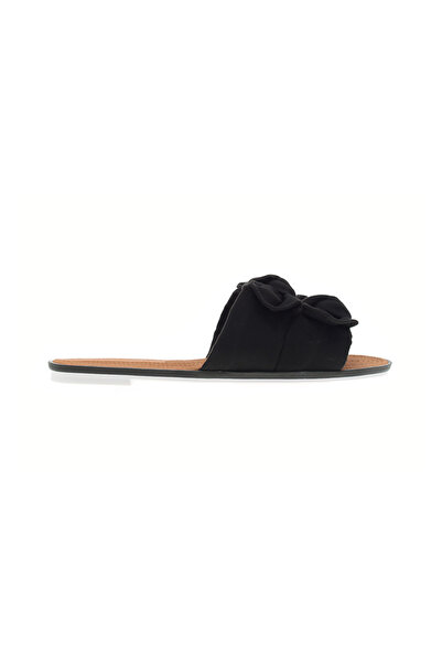 Moleca Ladies Flat Sandals Black | Made In Brazil