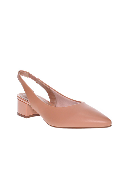Beira Rio Ladies Low Heel Sandals Nude | Made In Brazil