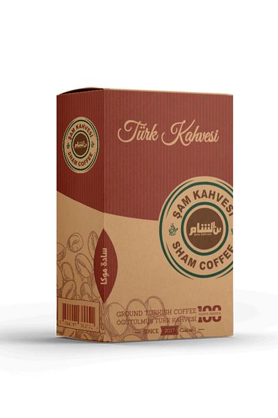 Şam Kahvesi Turkish Coffee Moka 200 Gr × 10 Pieces