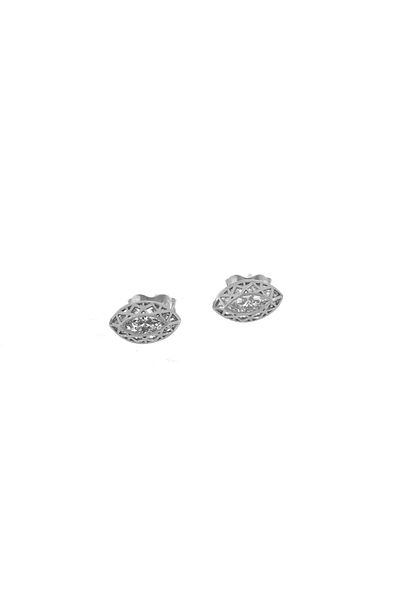 MOHI Fine Jewellery Cercei din aur alb de 14k