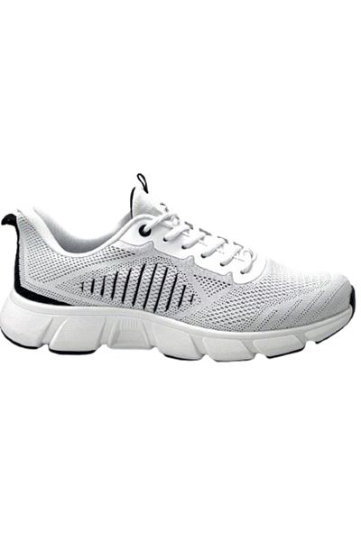Lescon Meru Flex Phlon Light Sole Lace-Up Sports Shoes White