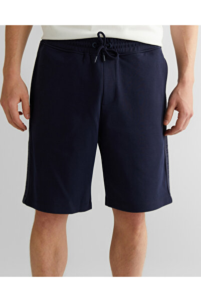 Gant Erkek Lacivert Regular Fit Logolu Şort