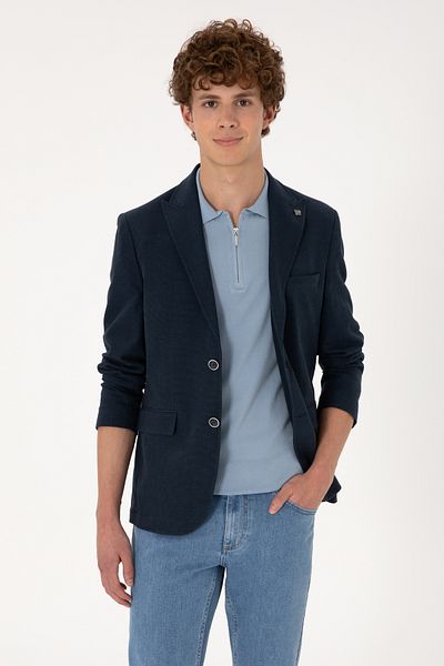 U.S. Polo Assn. Men's Navy Blue Jacket 50301197-Vr033