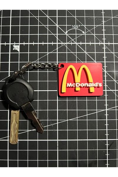 NOMOTHETIC Mcdonald’S Keychain – Cute Accessory with Fast Food Theme