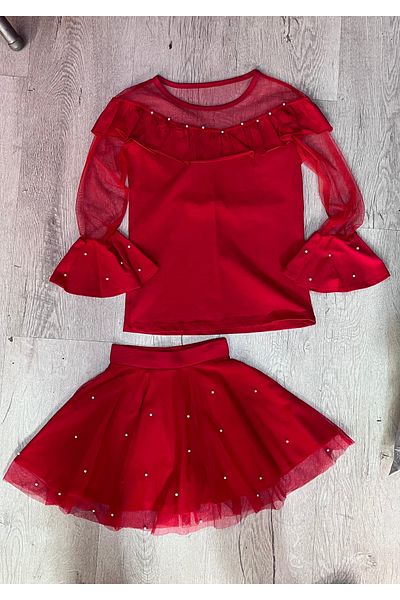 Panino Girl's 2-Piece Skirt Suit