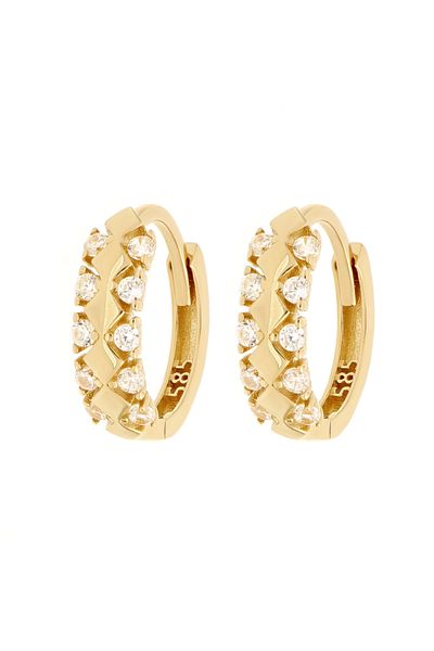 MOHI Fine Jewellery Cercei din aur galben de 14k