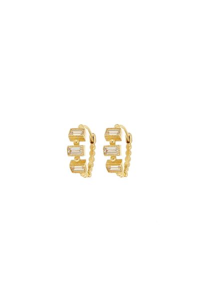 MOHI Fine Jewellery Cercei din aur galben de 14k