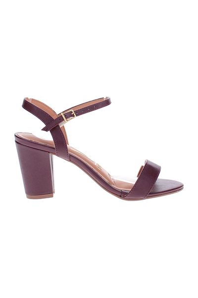 VİZZANO Vizzano Ladies Mid Heel Sandals Red | Made In Brazil