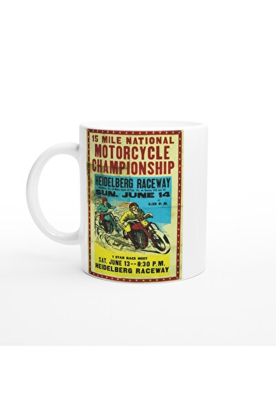 MESCHAIN كأس سباق الدراجات النارية الرجعية على حلبة هايدلبرغ