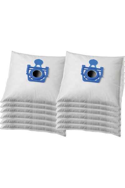 KOMA Ze01pl - Set 12 Saci Pentru Aspirator Zelmer Cobra, Flip, Furio Cu Fata Din Plastic, Textil