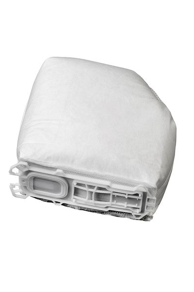 KOMA V135pl - Set 12 Saci Pentru Aspirator Vorwerk Vk 135, Vk 136 Kobold Cu Fata Din Plastic, Textil