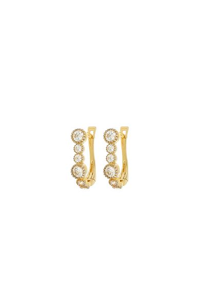 MOHI Fine Jewellery 14k yellow gold earrings