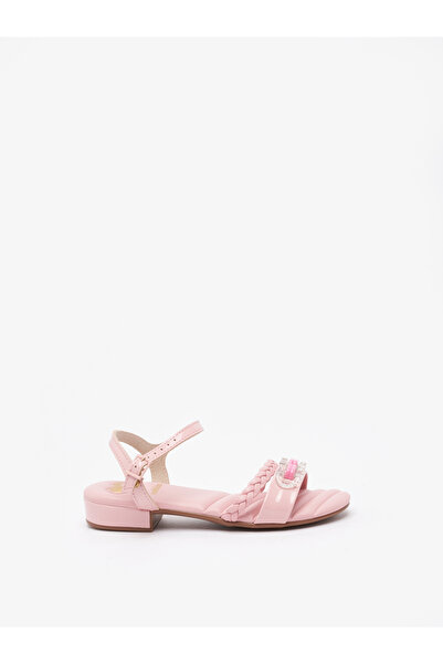 Molekinha Girls Sandals With Back Strap Pink | Made In Brazil