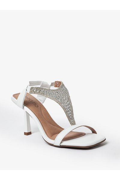 Beira Rio Ladies Party Sandals White | Made In Brazil
