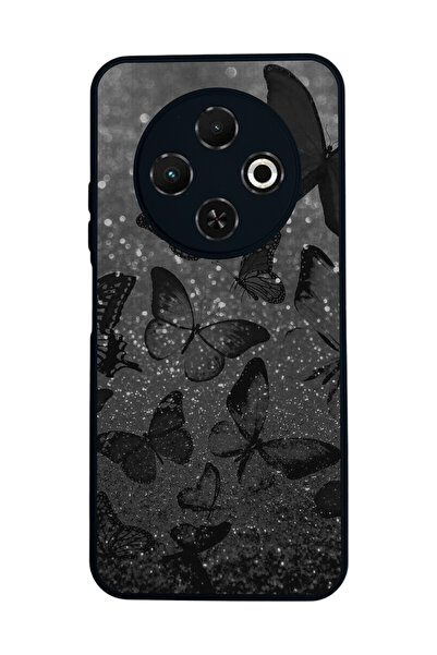 TECNO Spark 30C Mat Uyumlu Siyah Kılıf – Yumuşak Silikon, Koruyucu, Şok Emici...