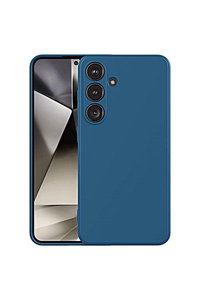SprintMag Husa Protectie Premium pentru Samsung Galaxy A54 5G/A54 Liquid Silicone Microfibra Albastru Inchis