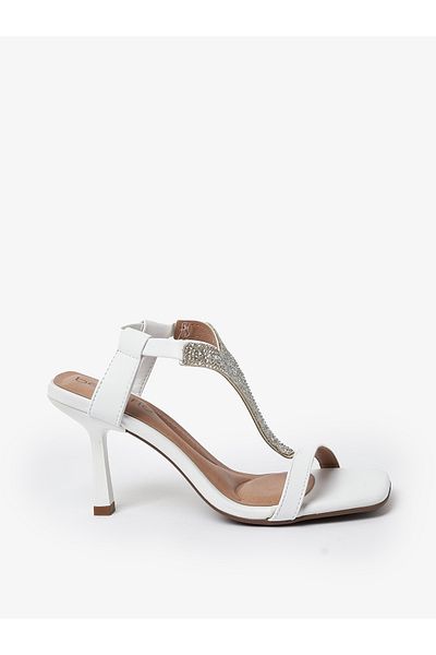 Beira Rio Ladies Party Sandals White | Made In Brazil
