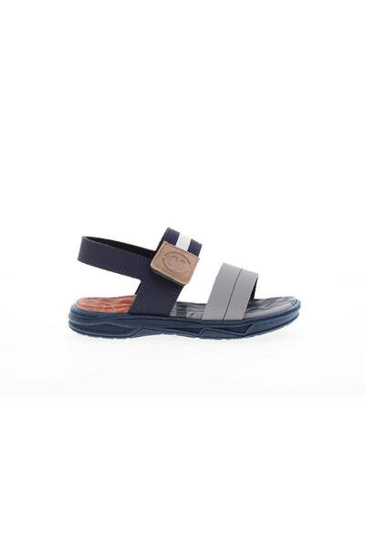 MOLEKINHO Boys Sandals With Back Strap Blue | Made In Brazil