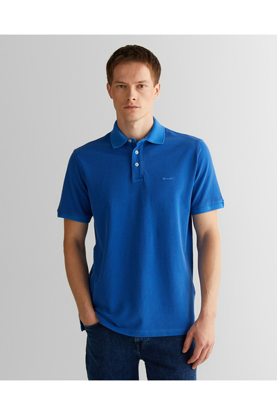 Gant Erkek Lacivert Regular Fit Polo