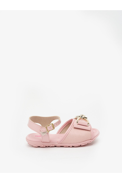 Molekinha Girls Sandals With Back Strap Pink | Made In Brazil