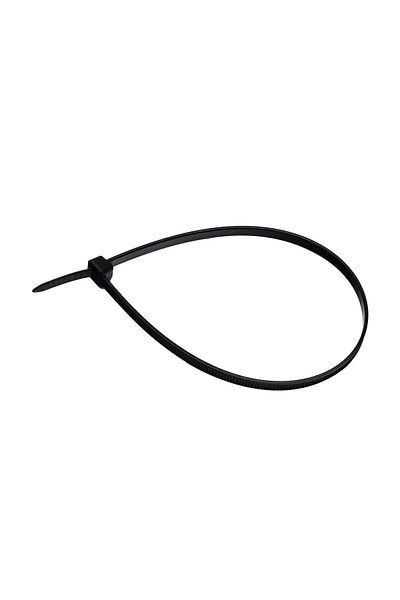 Homelux Colier Plastic Strohm 300x4.8 mm, Negru, 50 Buc