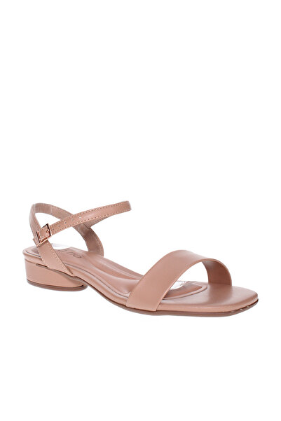 Beira Rio Ladies Low Heel Sandals Beige | Made In Brazil
