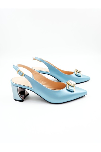 Tenau Pantofi de seara de dama din piele naturala