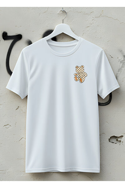 PARUNIV Ανδρικό T-shirt, Teddy GC Style, Casual, 100% βαμβάκι