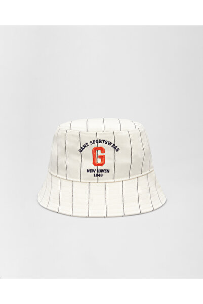 Gant Unisex Krem Logolu Şapka